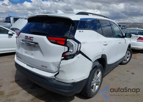 2020 GMC Terrain Awd Sle z USA, uszkodzony, nr VIN 3GKALTEV7LL250574
